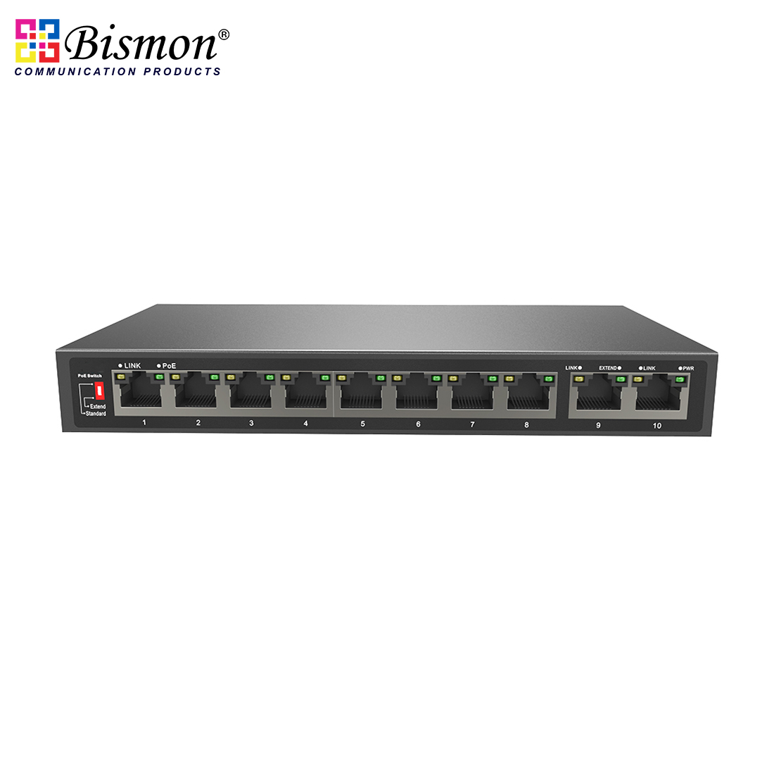 10M-250m-transmission-10-100M-10-port-PoE-switch